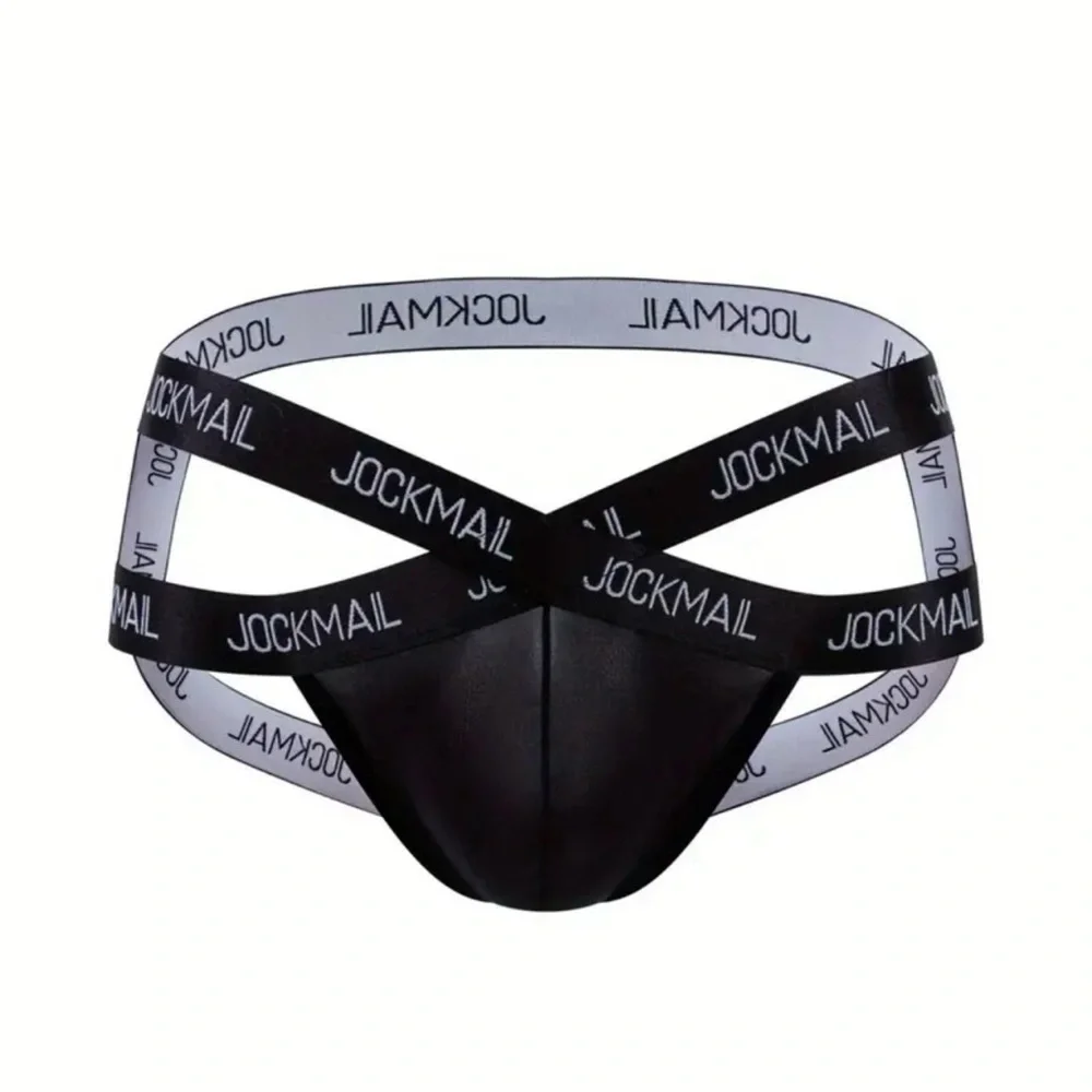 Black Strappy Men's Underwear